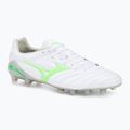 Men's football boots Mizuno Monarcida Neo III Pro Md white/neon green