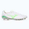 Men's football boots Mizuno Monarcida Neo III Pro Md white/neon green 2