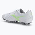 Men's football boots Mizuno Monarcida Neo III Select Md white/neon green 3