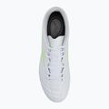 Men's football boots Mizuno Monarcida Neo III Select Md white/neon green 5