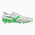 Men's football boots Mizuno Morelia Neo IV β Japan Md white/neon green/cool gray 3c 8