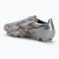 Men's football boots Mizuno α II Pro Md galaxy silver/8605 c/gold 3