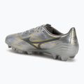 Men's football boots Mizuno α II Select Md galaxy silver/8605 c/gold 3