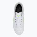 Children's football boots Mizuno Monarcida Neo III Select Jr Md white/neon green 5