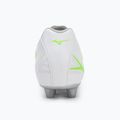 Children's football boots Mizuno Monarcida Neo III Select Jr Md white/neon green 6