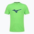 Men's running shirt Mizuno Core RB Tee green gecko
