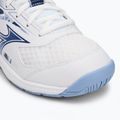 Children's shoes Mizuno Stealth Star 3 white/bellwether blue/belairblu 7