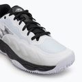 Men's tennis shoes Mizuno Wave Enforce Court CC white/ black/ iron gate 7