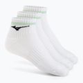 Mizuno Training Mid With Line socks 3 pairs white / neo mint