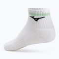 Mizuno Training Mid With Line socks 3 pairs white / neo mint 2