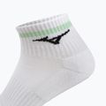 Mizuno Training Mid With Line socks 3 pairs white / neo mint 3
