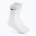 Mizuno Training With Line socks 3 pairs white / neo mint