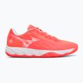 Women's tennis shoes Mizuno Wave Enforce Court CC W calypso coral/white/barely pink 2