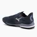 Mizuno Wave Exceed Tour 6 CC tennis shoes odyssey gray/white/blue granite 3