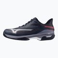 Mizuno Wave Exceed Court CC tennis shoes odyssey gray/white/blue granite