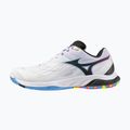 Mizuno Wave Fang 2 badminton shoe white/pink tetra/all abroad 8