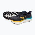 Men's running shoes Mizuno Wave Sky 9 baritone blue/citrus/capri breeze 7