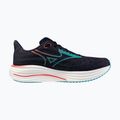 Men's running shoes Mizuno Wave Rider 29 odyssey gray/Ccapri breeze/calypso coral 2