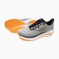 Men's running shoes Mizuno Wave Rider 29 harbor mist/baritone blue/tang orange 14