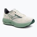 Men's running shoes Mizuno Wave Rider 29 white/bistro green/creme de me