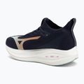 Mizuno Neo Vista 2 running shoe white/white/iris bloom baritone blue/baritone blue/tangello 3