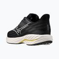 Men's running shoes Mizuno Wave Inspire 21 black/white/vibrant yellow 11