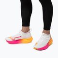 Mizuno Neo Vista 2 white/white/pink tetra running shoe 10