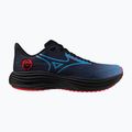 Mizuno Wave Rider 29 running shoe amsterdam black/all aboard/high risk red 8