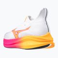 Mizuno Neo Zen white/tang orange/pink tetra running shoe 11