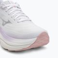 Women's running shoes Mizuno Wave Sky 9 white/silver/orchid petal 7