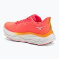 Women's running shoes Mizuno Wave Sky 9 striking coral/baseball white/citrus 3
