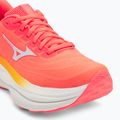 Women's running shoes Mizuno Wave Sky 9 striking coral/baseball white/citrus 7