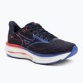 Women's running shoes Mizuno Wave Rider 29 odyssey gray/iris bloom/calypsocoral