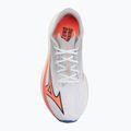 Women's running shoes Mizuno Wave Rebellion Flash 3 white/striking coral/iris bloom 5