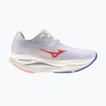 Women's running shoes Mizuno Wave Rebellion Flash 3 white/striking coral/iris bloom 10