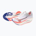 Women's running shoes Mizuno Wave Rebellion Flash 3 white/striking coral/iris bloom 16