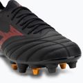 Men's Mizuno Morelia Neo IV Beta Elite Mix SG black/morelia 40th red/black football boots 7