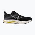 Women's running shoes Mizuno Wave Inspire 21 black/white/vibrant yellow 2
