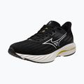 Women's running shoes Mizuno Wave Inspire 21 black/white/vibrant yellow 3