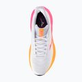 Mizuno Wave Sky 9 white/tang orange/pink tetra running shoe 7