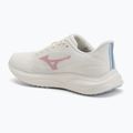 Women's running shoes Mizuno Revolt 4 snow white/bleached mauve/nantucket breeze 3