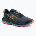 Men's running shoes Mizuno Wave Mujin 11 odyssey gray/citrus/fiery coral 2