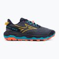 Men's running shoes Mizuno Wave Mujin 11 odyssey gray/citrus/fiery coral 2 2