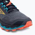 Men's running shoes Mizuno Wave Mujin 11 odyssey gray/citrus/fiery coral 2 7