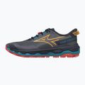 Men's running shoes Mizuno Wave Mujin 11 odyssey gray/citrus/fiery coral 2 8