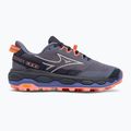 Women's running shoes Mizuno Wave Mujin 11 blue granite/silver/striking coral 2