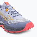 Women's running shoes Mizuno Wave Daichi 9 icelandic blue/citrus/calypsocoral 7