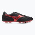 Men's Mizuno Morelia II Elite FG football boots black/morelia 40th red/black sand 2