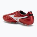 Mizuno Morelia II Elite FG men's football boots 40th red/white/black 3