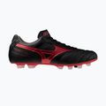 Men's Mizuno Morelia II Pro FG football boots black/morelia 40th red/black sand